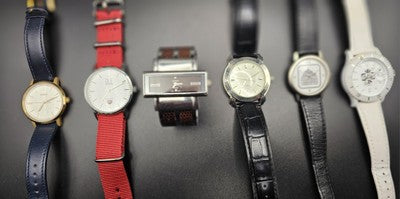6X Women's Watches – Fossil, Bijoux Terner, etc. – In Working Condition