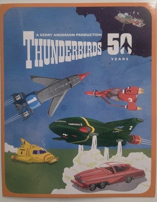 2015 Australia Post Thunderbirds 50 Years Stamp Pack Folder MNH