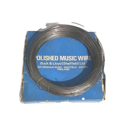 Polished Music Wire 0.56mm 1/2 Kilo Buck & Lloyd(Sheffield) England