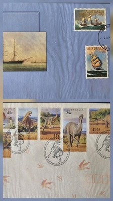 Australian Stamps - 58x 1987 First  Day Covers