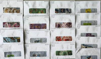 Set Of Vintage International Burma Stamps #0420