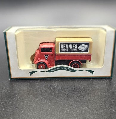 VINTAGE MADE IN ENGLAND MODEL CARS DAYS-GONE COLLECTABLES-7V Truck Rennies-DG100