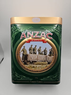 ANZAC Biscuit Collectable Tin Limited Edition 1918-2018 Commenorating 100 Year