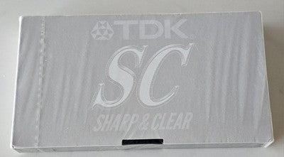 New Sealed TDK SC Sharp & Clear Audio Cassette Tape - Blank High Quality