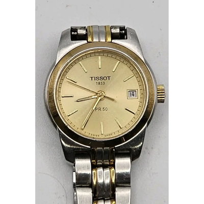 Tissot PR 50 Sapphire Crystal Stainless Steel Watch In Working Condition