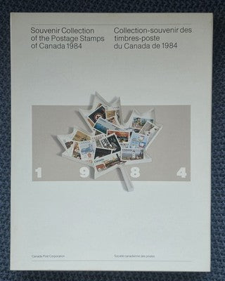 1984 Canada Post Souvenir Collection of the Postage Stamps of Canada Annual Year