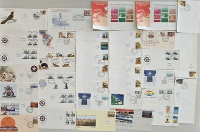 Large Lot of 37 Australian First Day Covers & Philatelic Envelopes - Vintage