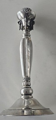 Vintage Godinger Silver Art Co. Silver-Plated Pineapple Candlestick Holder 22cm