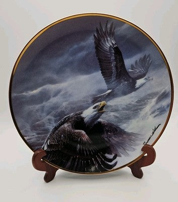 Franklin Mint Power And Majesty Limited Edition  Plate Collectable