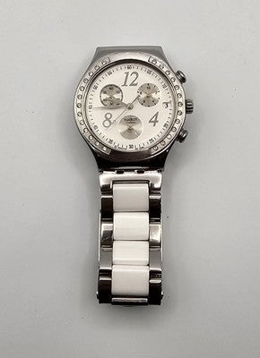 SWATCH IRONY CHRONO AG 2008 WATCH - WORKING CONDITION