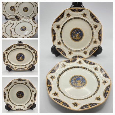 Set of 8 Vintage Sol J & G Meakin Plates 391413