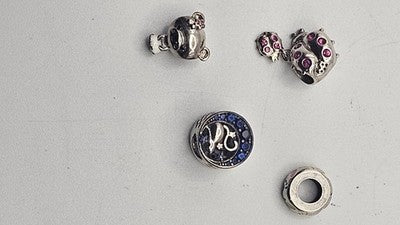 Mixed four Silver 925 Animal Jewelry Bracelet Charms NEW #001