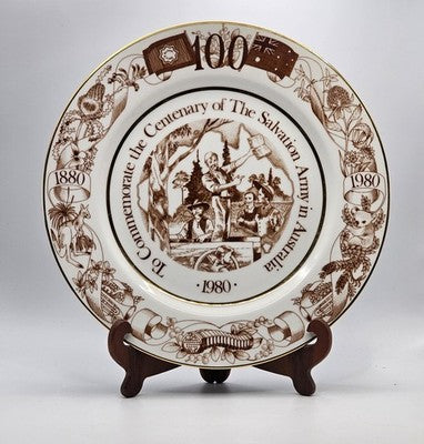 The Salvation Army Centenary 1880-1980 Commemorative Plate Fine China Westminste