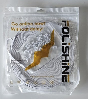 Cat 6 Ethernet Network Flat Cable CAT6 LAN Internet 30M Fast Speed- Germany
