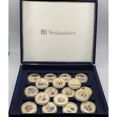 Westminster Collection Queen Elizabeth II Diamond Wedding Anniversary Coin Set