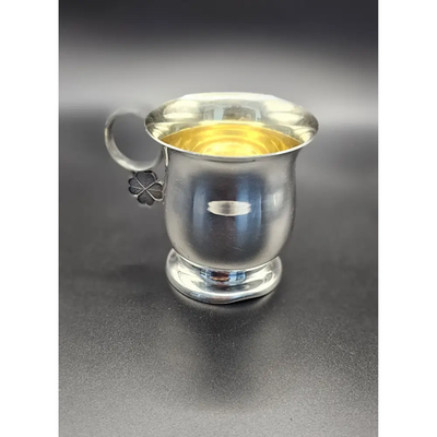 Sterling Silver England Mug Cup Hallmarked 128g - 8x7.5cm