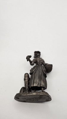 Vintage The Lavender Girl Fine Pewter Figurine "Lavender, Buy My Sweet LAVENDER"