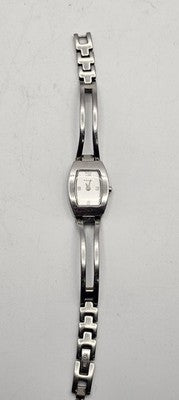 Fossil F2 ES-9645 Silver Tone Stainless Steel Rectangular Ladies Watch - Work