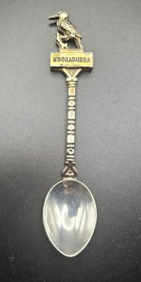 VINTAGE COLLECTOR 3D SOUVENIR Australia Kookaburra SPOON