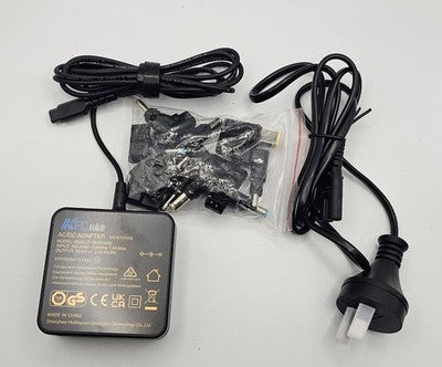 KFD 65W Universal AC/DC Laptop Power Adapter with Multiple Tips