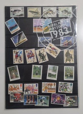 UK Royal Mail Mint Stamps 1983 Collectors Pack 19 British Year Set Complete