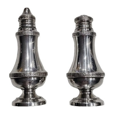 Antique Imperial A1 EPNS Phoenix Product Salt & Pepper Shakers c.1930s-1960s