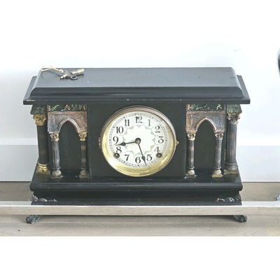 Antique - Early 1900s Sessions Mantel Clock - Working, Made in USA