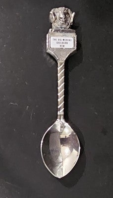 VINTAGE COLLECTOR 3D SOUVENIR SPOON the Big Merino Goulburn NSW