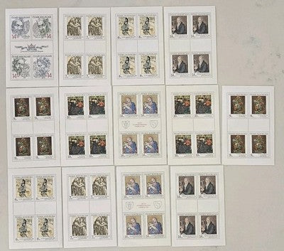 Czech Republic (Česká Republika) Mint MNH Stamp Sheets - Art & Portraits Collec