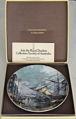 Royal Doulton "Sailing With The Tide" John Stobart Limited Edition Plate