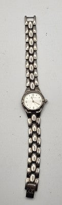 Anne Klein Women's Silver Tone Quartz Watch 10/6577 - Working Condition