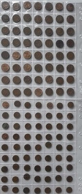 Bulk Lot of Australian 1 & 2 Cent Coins - Vintage Elizabeth II Bronze Estate Col