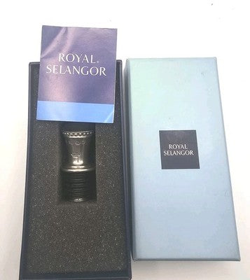 ROYAL SELANGOR PEWTER - WINE POURER VINTAGE WINE BEAD