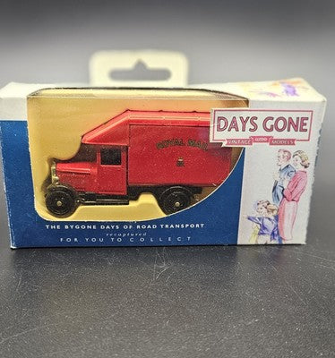 VINTAGE MADE IN ENGLAND MODEL CARS DAYS-GONE COLLECTABLES-Riyal Mail-DG052024