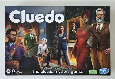 Hasbro Gaming Cluedo The Classic Mystery Board Game Modern 2023 Edition Complete