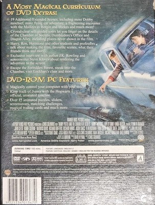 Harry Potter and the Chamber of Secrets (DVD, 2002)