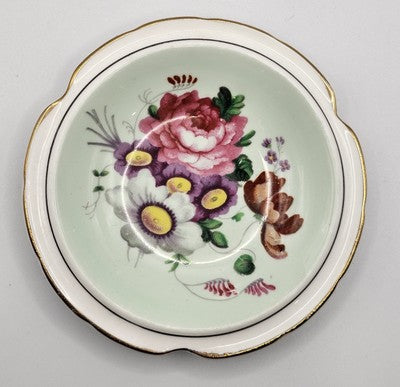 Vintage Paragon by Appointment Fine Bone China Floral Trinket Dish - 10.7cm