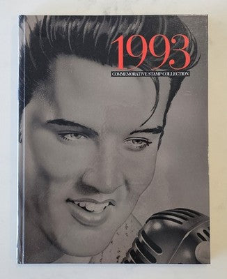 1993 USPS Commemorative Stamp Collection Elvis Presley Deluxe Mint Set & Album