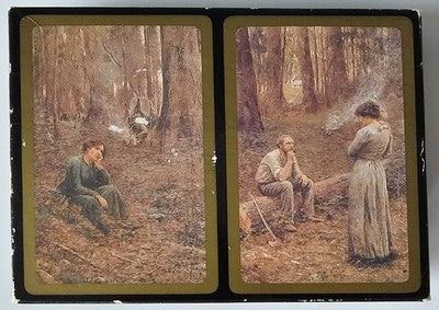 Vintage The Heidelberg School Playing Cards - Frederick McCubbin "The Pioneer"
