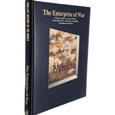 The Enterprise of War TIME-LIFE HISTORY OF THE WORLD Hardcover Book Blue Gold