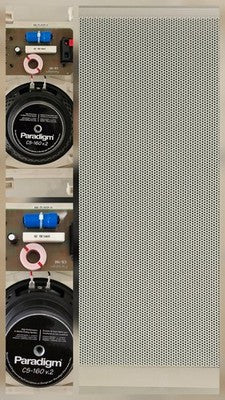 Pair of Paradigm CS-160 v.2 In-Wall/In-Ceiling Speakers,
