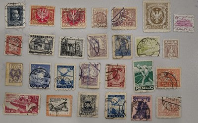 Vintage International Polska Stamps #0420