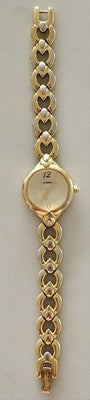 Casio LTP-2071 Ladies Gold Tone Quartz Watch Water Resistant Japan Movt