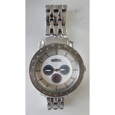 FREEZE Silver-Tone Multi-Dial Stainless Steel Watch – Pre-Owned
