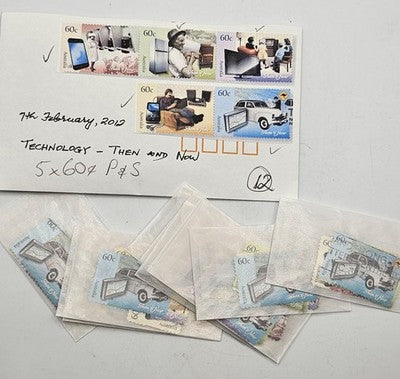 12xAUSTRALIA 2012 Technology – Then and Now 5 StampS