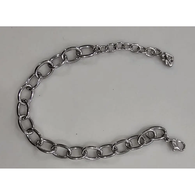 Swarovski Silver-tone Chain Link Bracelet