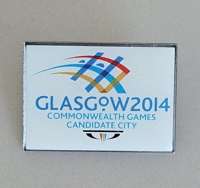 Glasgow 2014 Commonwealth Games Candidate City Collectable Lapel Pin Badge