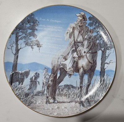 Banjo Paterson The Man from Ironbark Collector Plate Westminster Australia 1984