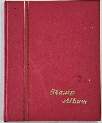 Vintage Valuable International Full 18 Pages Mint & Used Stamps In Album