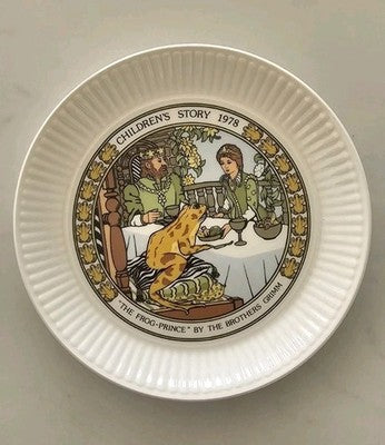 1978 Wedgwood "The Frog Prince" Brothers Grimm Children's Story Series Collector